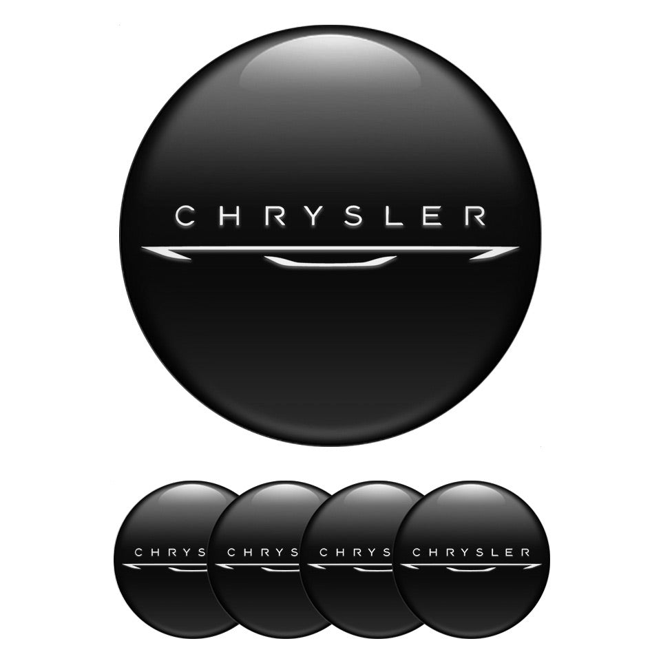 CHRYSLER Silicone Stickers for Wheel Center Caps