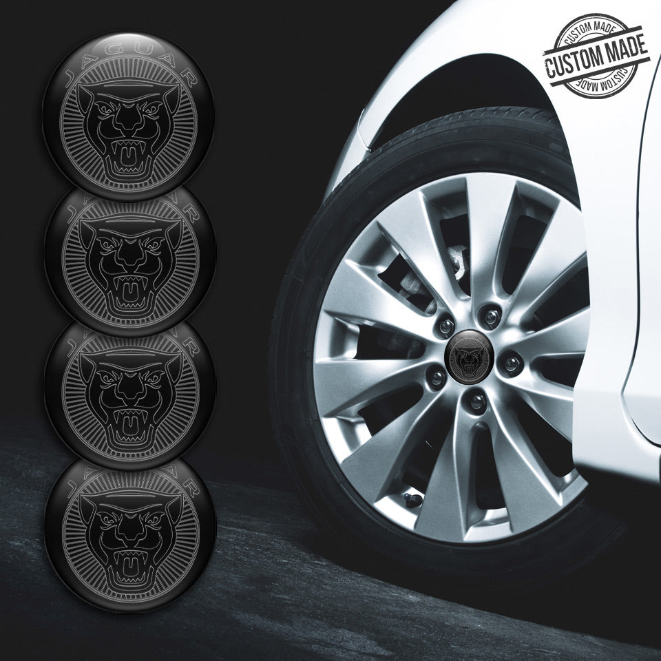 JAGUAR Domed Emblems for Center Caps