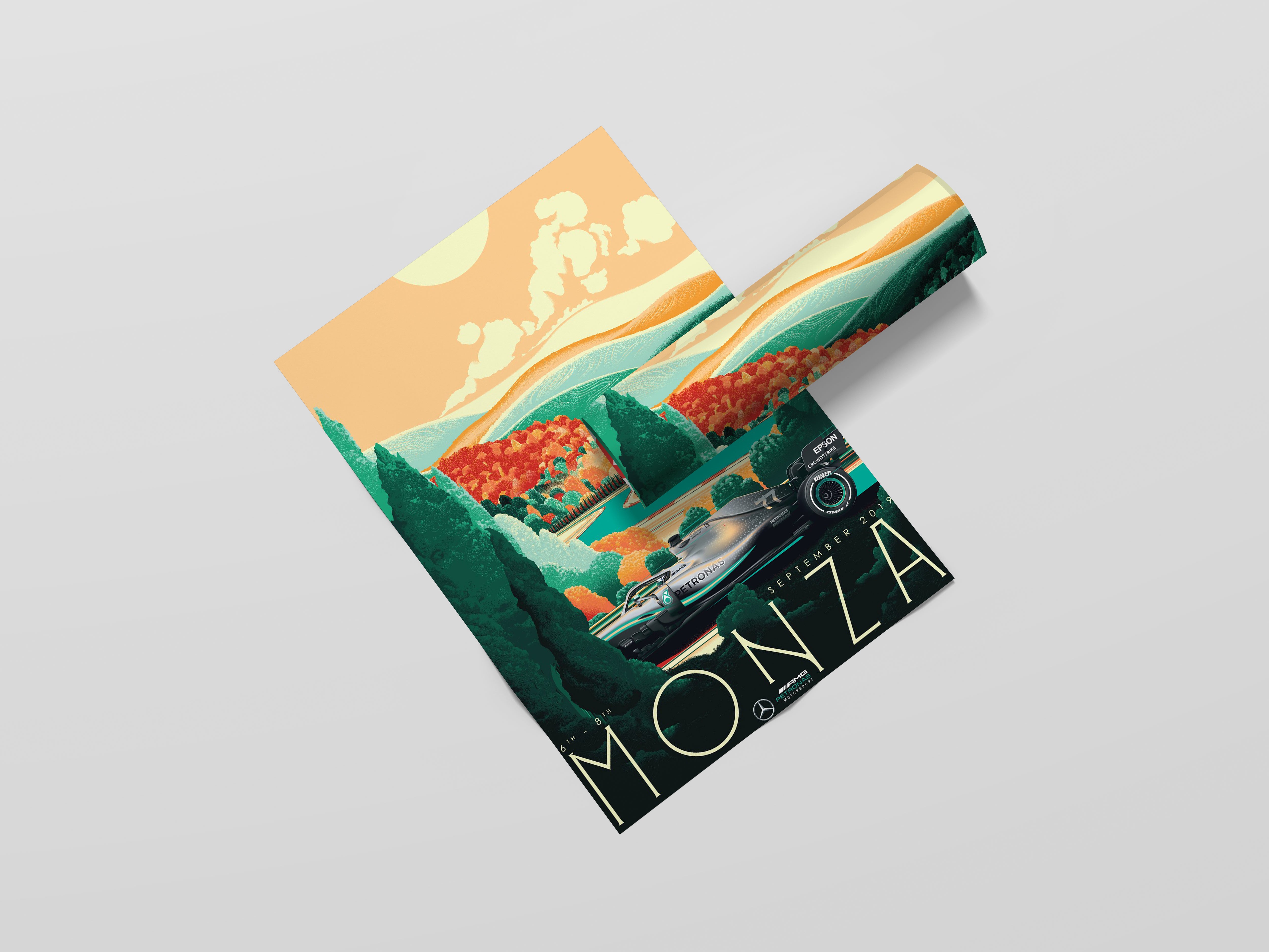 F1 MONZA POSTER