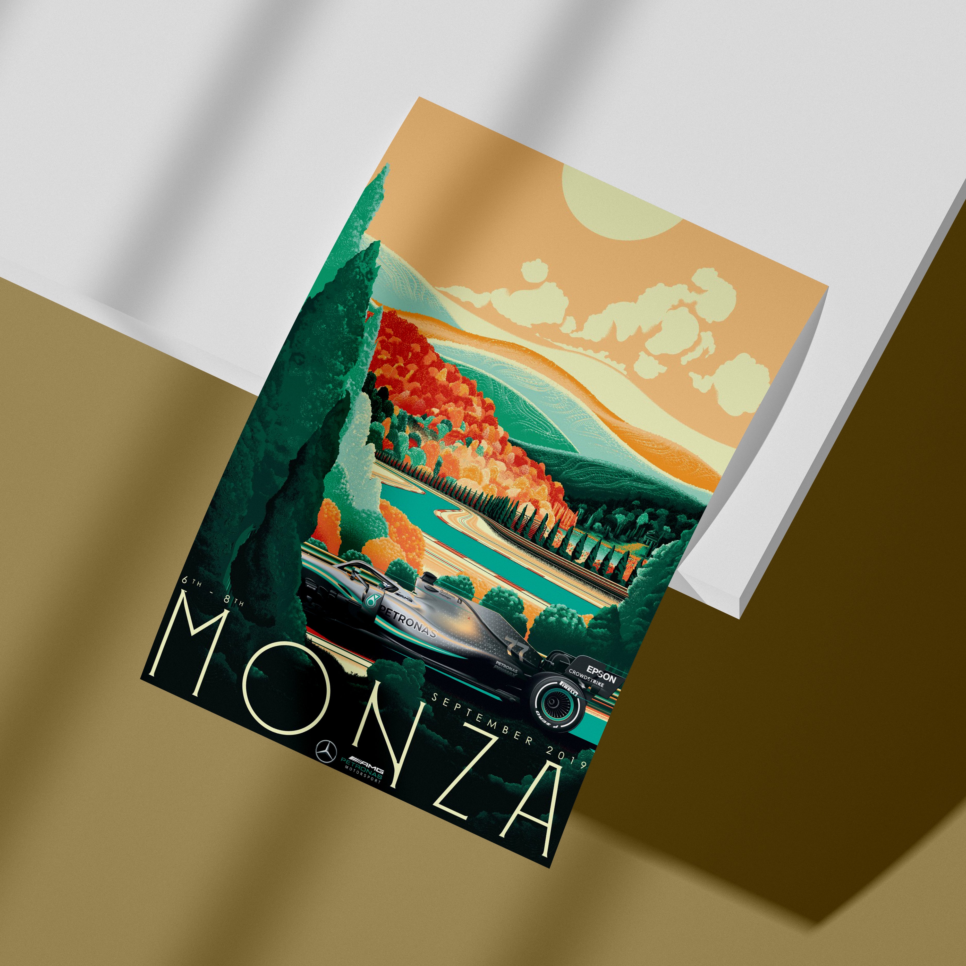 F1 MONZA POSTER