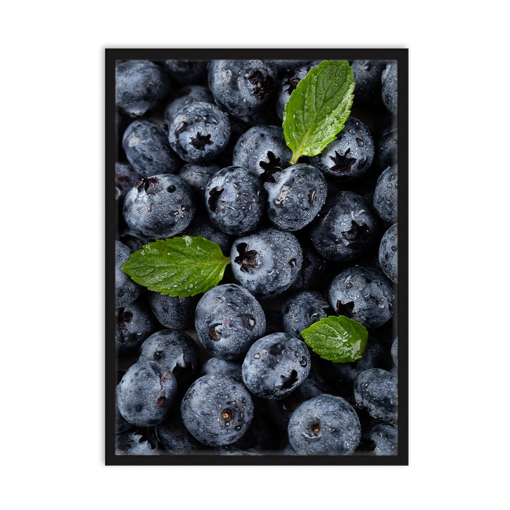 Blueberry Bliss Poster