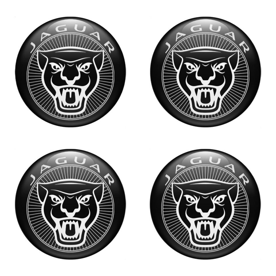 JAGUAR Domed Emblems for Center Caps