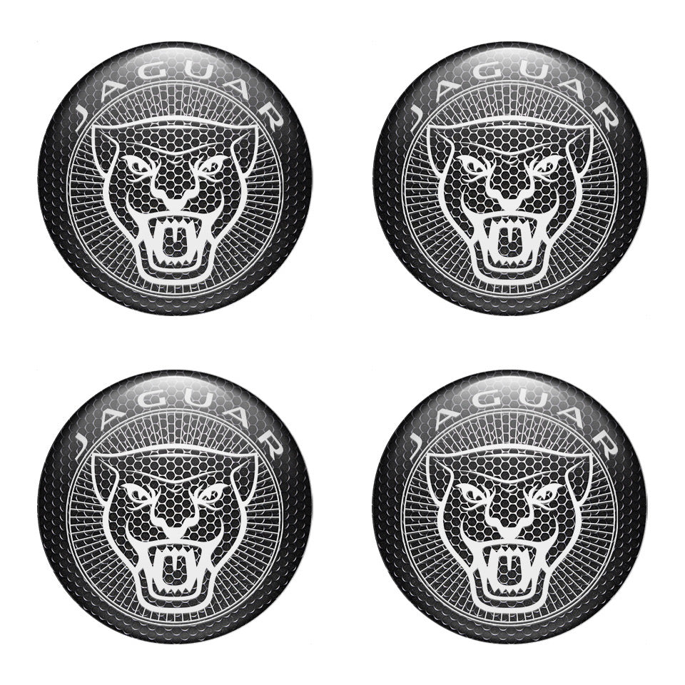 JAGUAR Domed Emblems for Center Caps