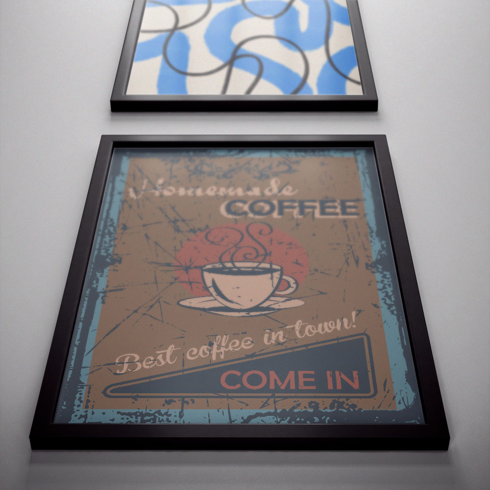 Homemade Coffee Poster