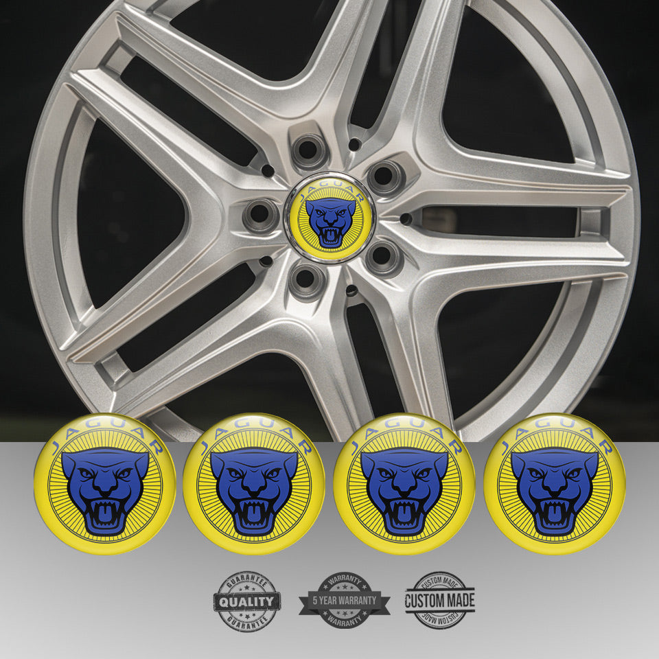 JAGUAR Emblems for Wheel Center Caps