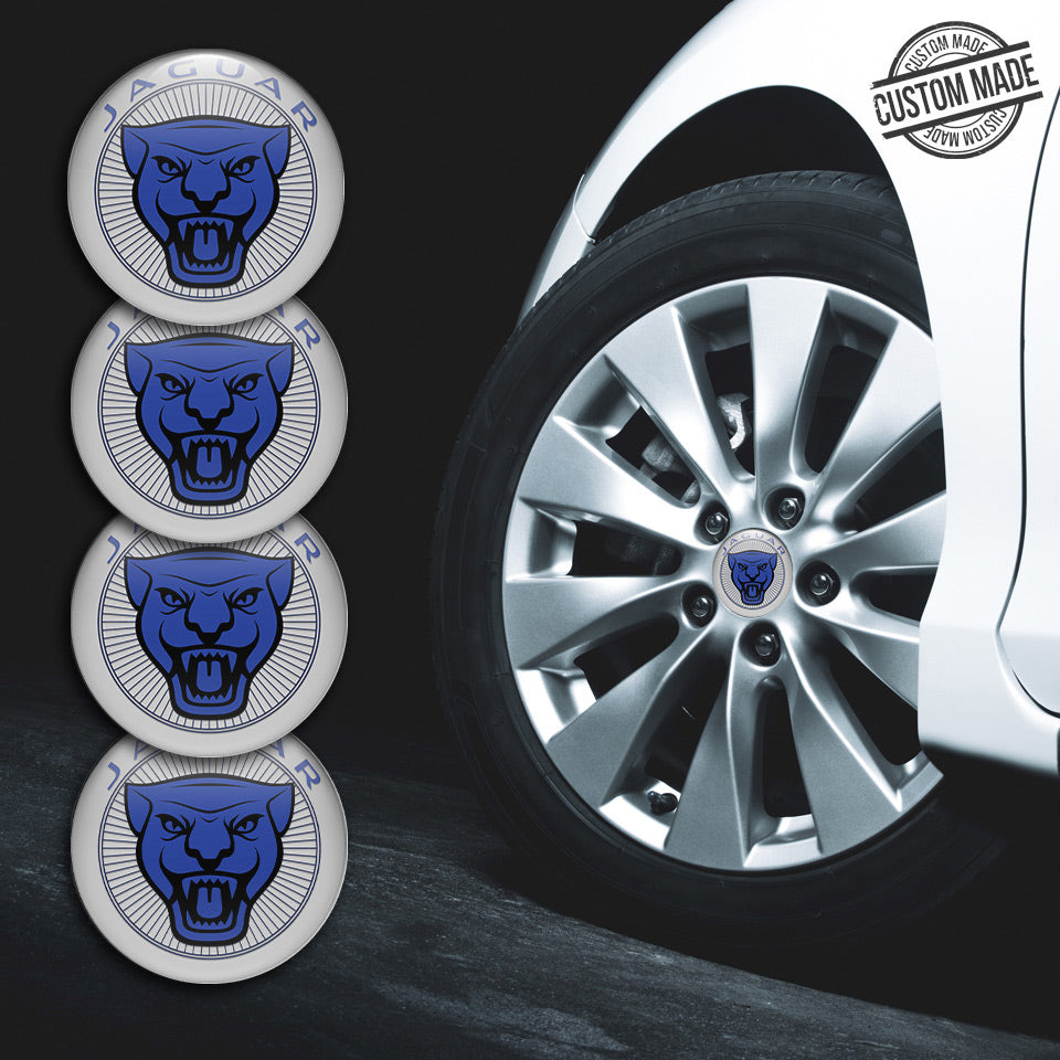 JAGUAR Domed Emblems for Center Caps