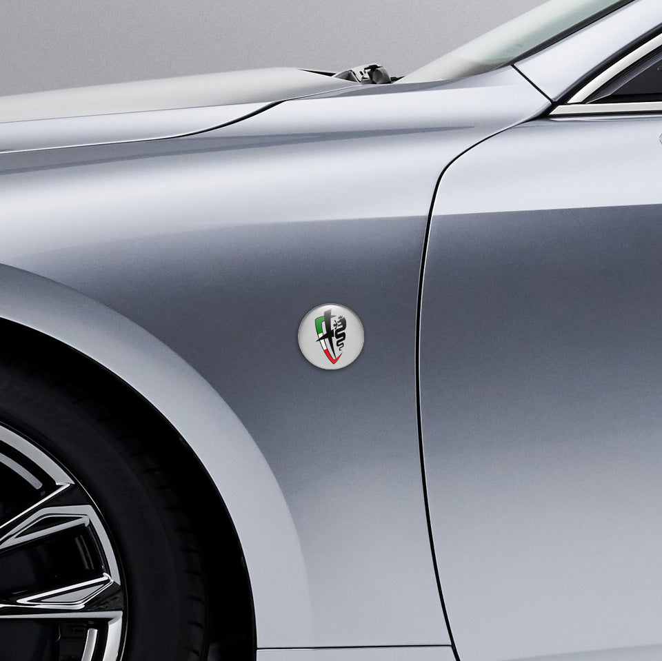 ALFA Domed Emblems for Center Caps