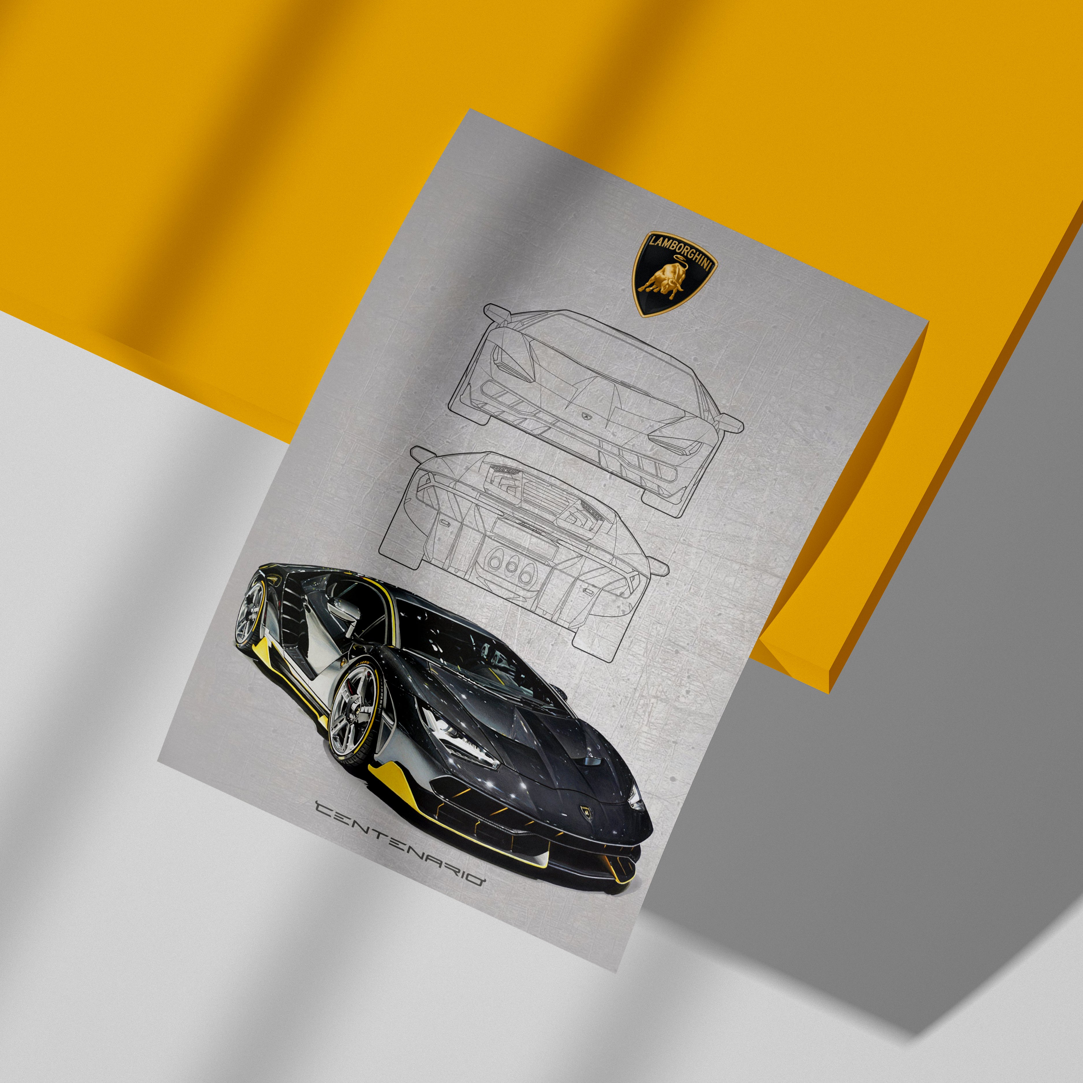 LAMBORGHINI CENTENARIO Poster