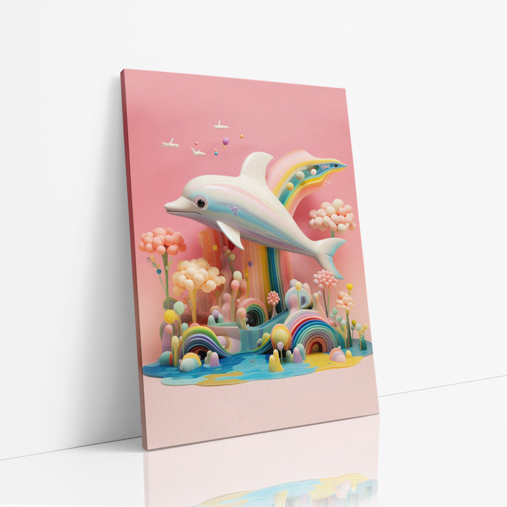 Dolphin Dreamscape Canvas