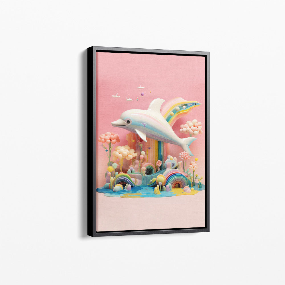 Dolphin Dreamscape Canvas