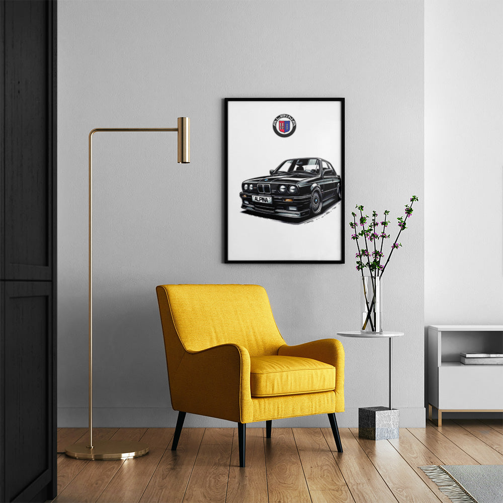 BMW 30 ALPINA POSTER