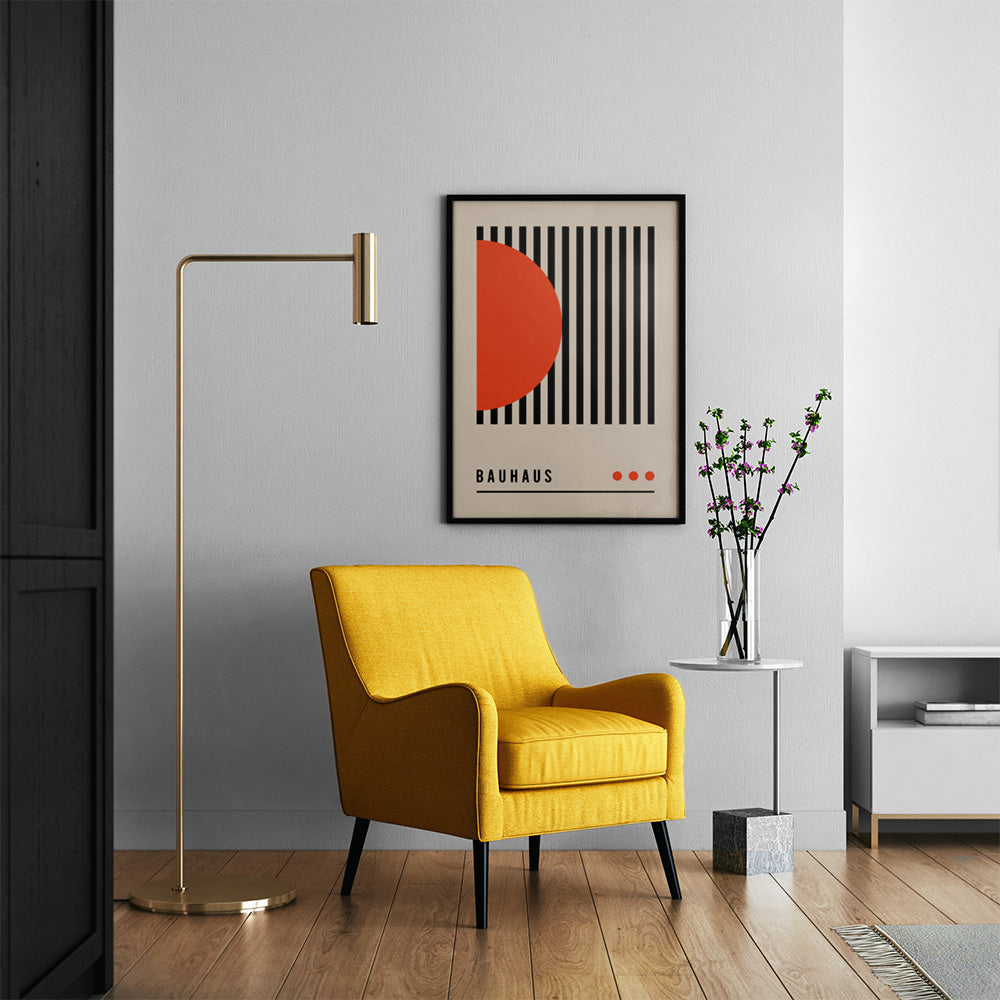 Harmony in Form BAUHAUS Poster