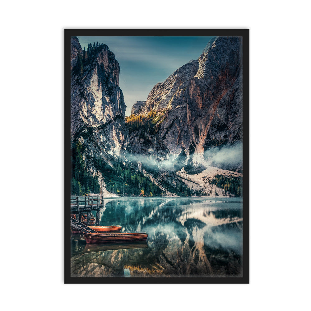 Mountain Majesty Lake Poster