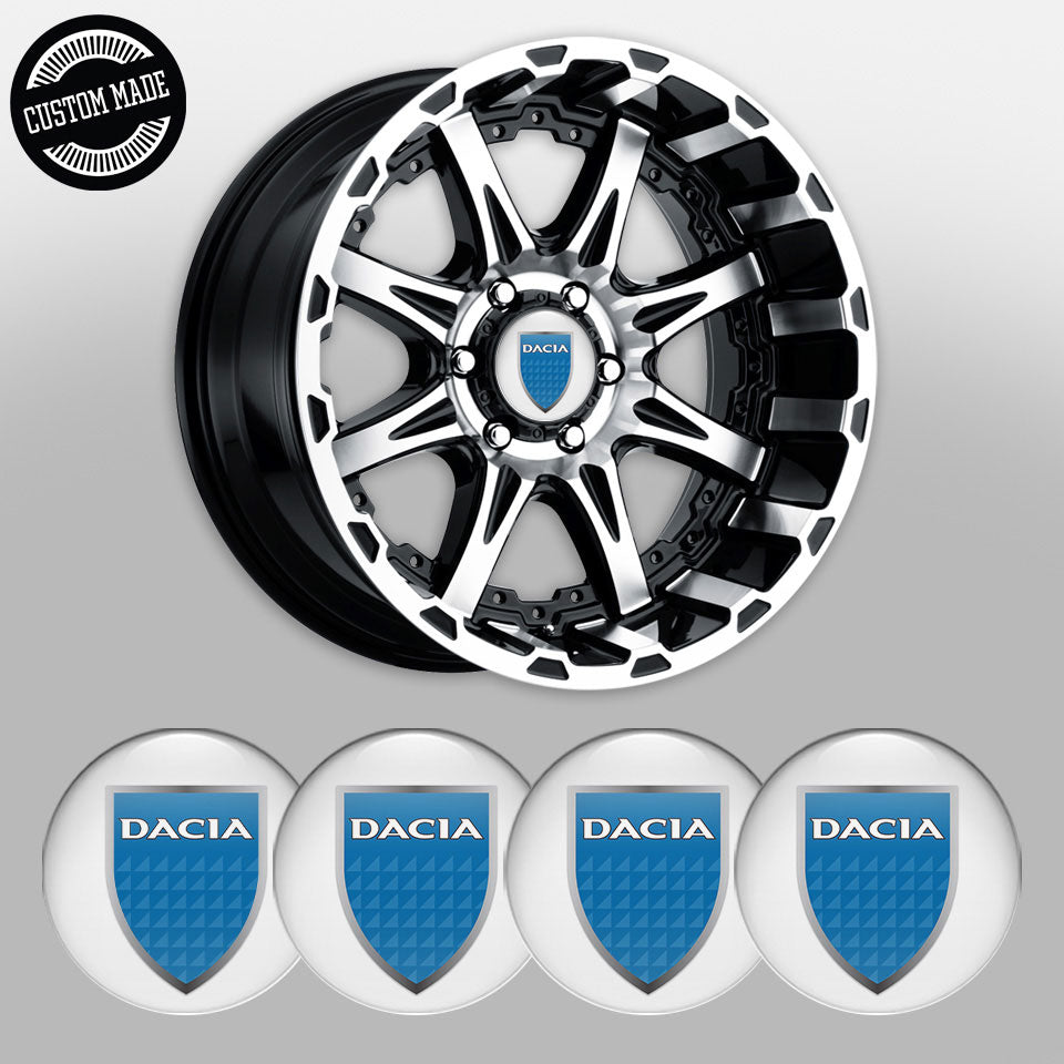 DACIA Domed Emblems for Center Caps