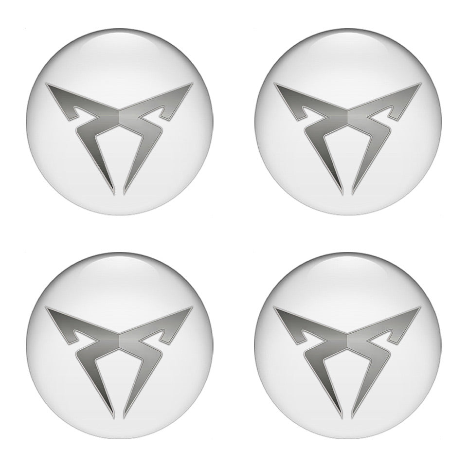 SEAT CUPRA Domed Emblems for Center Caps