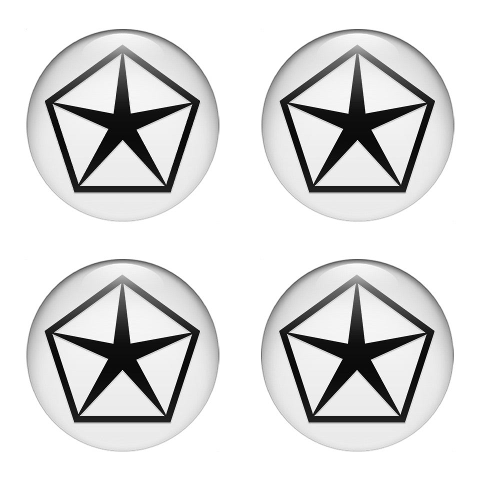 CHRYSLER Domed Emblems for Center Caps