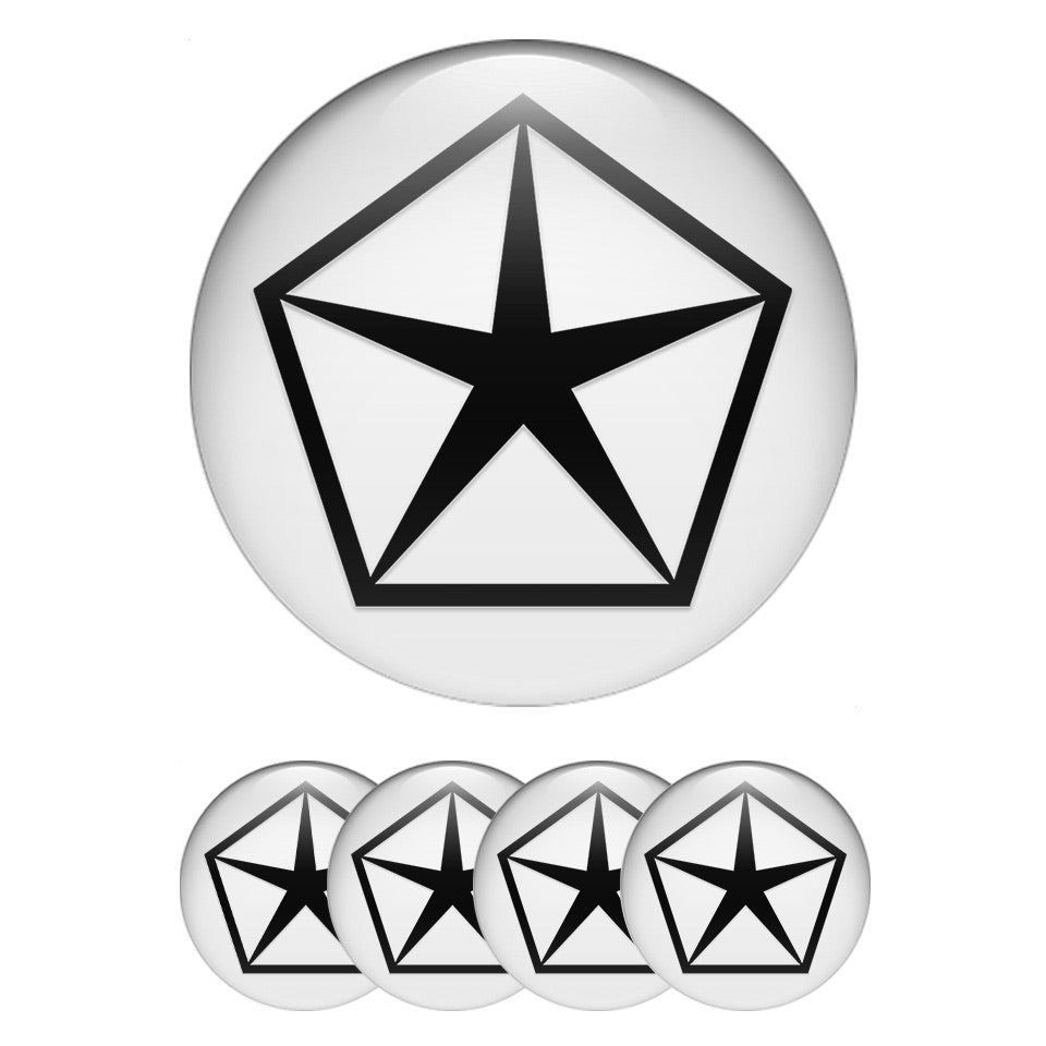 CHRYSLER Domed Emblems for Center Caps