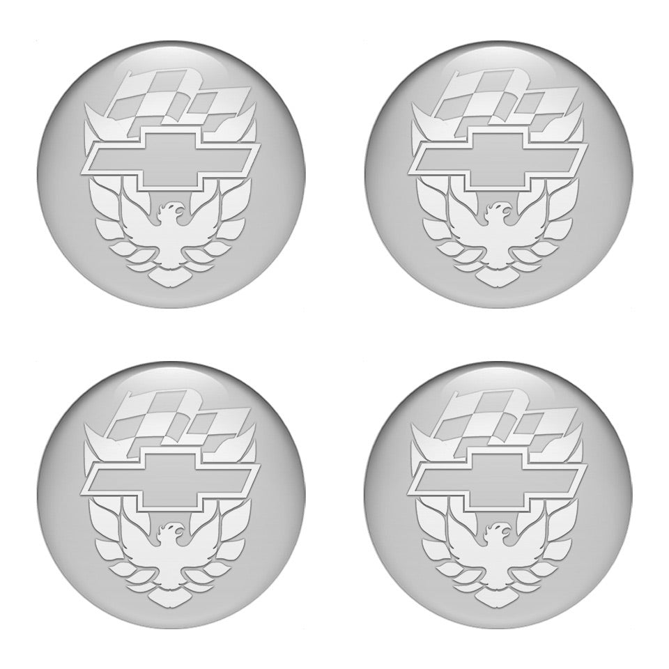 PONTIAC Domed Emblems for Center Caps