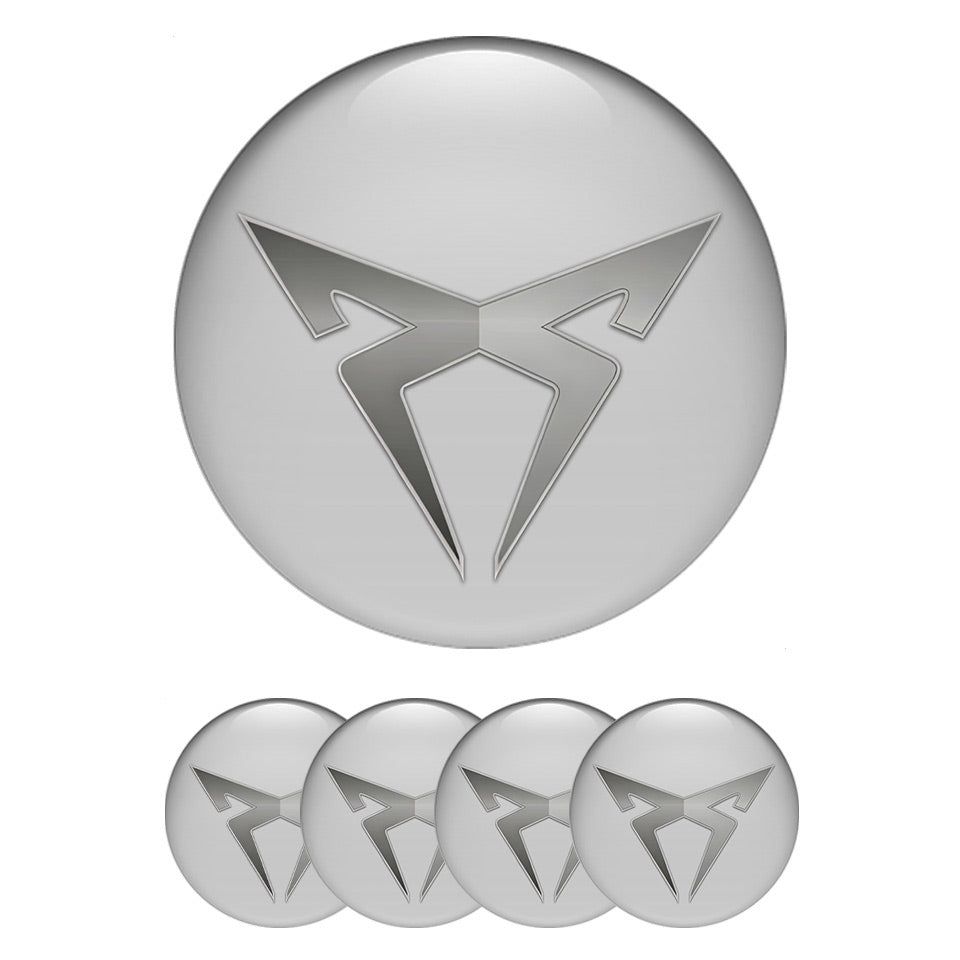 SEAT CUPRA Domed Emblems for Center Caps