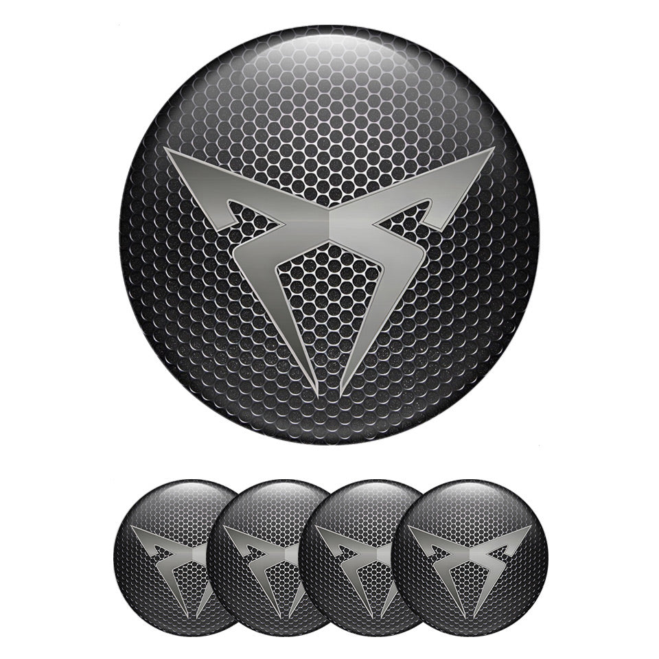 SEAT CUPRA Emblems for Wheel Center Caps