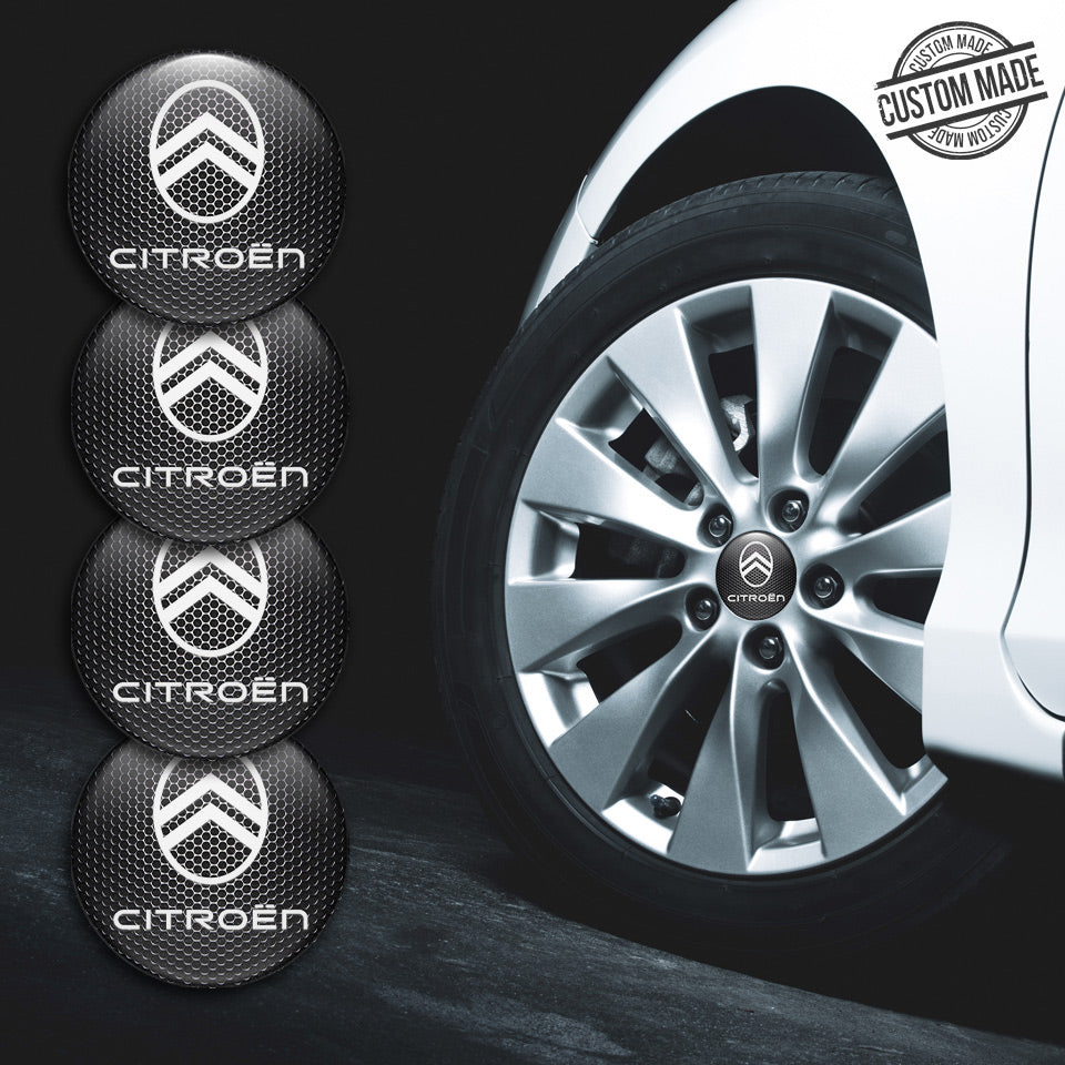 CITROEN Silicone Stickers for Wheel Center Caps