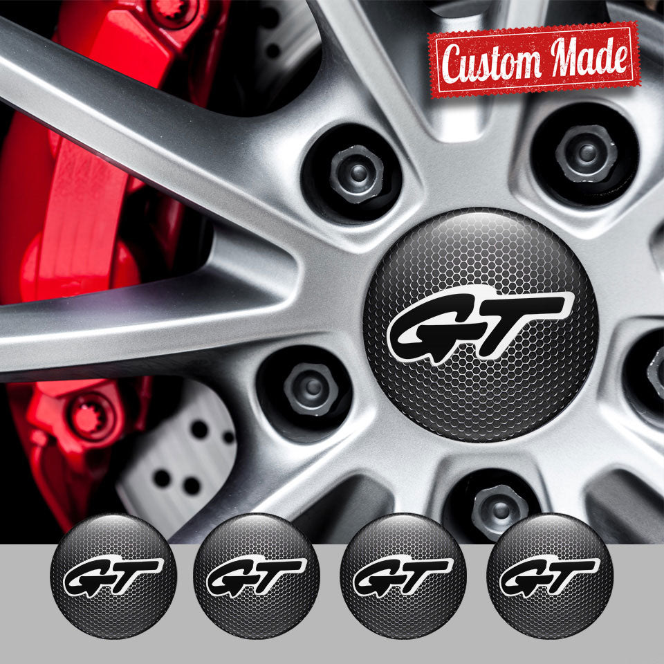 GT Emblems for Wheel Center Caps