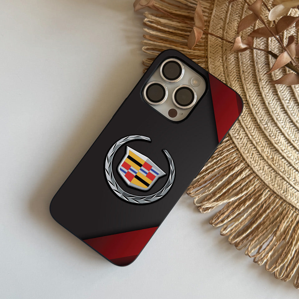 🚗 Cadillac Collector’s Edition iPhone Case – High-Quality Silicone Finish