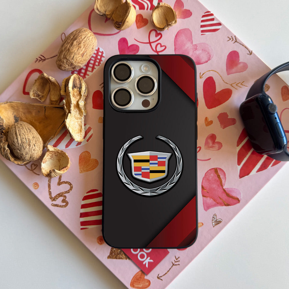 🚗 Cadillac Collector’s Edition iPhone Case – High-Quality Silicone Finish