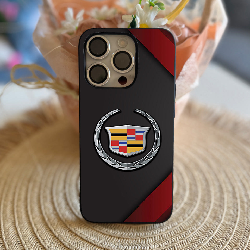 🚗 Cadillac Collector’s Edition iPhone Case – High-Quality Silicone Finish