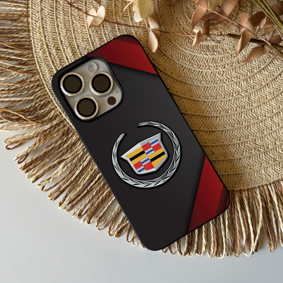 🚗 Cadillac Collector’s Edition iPhone Case – High-Quality Silicone Finish