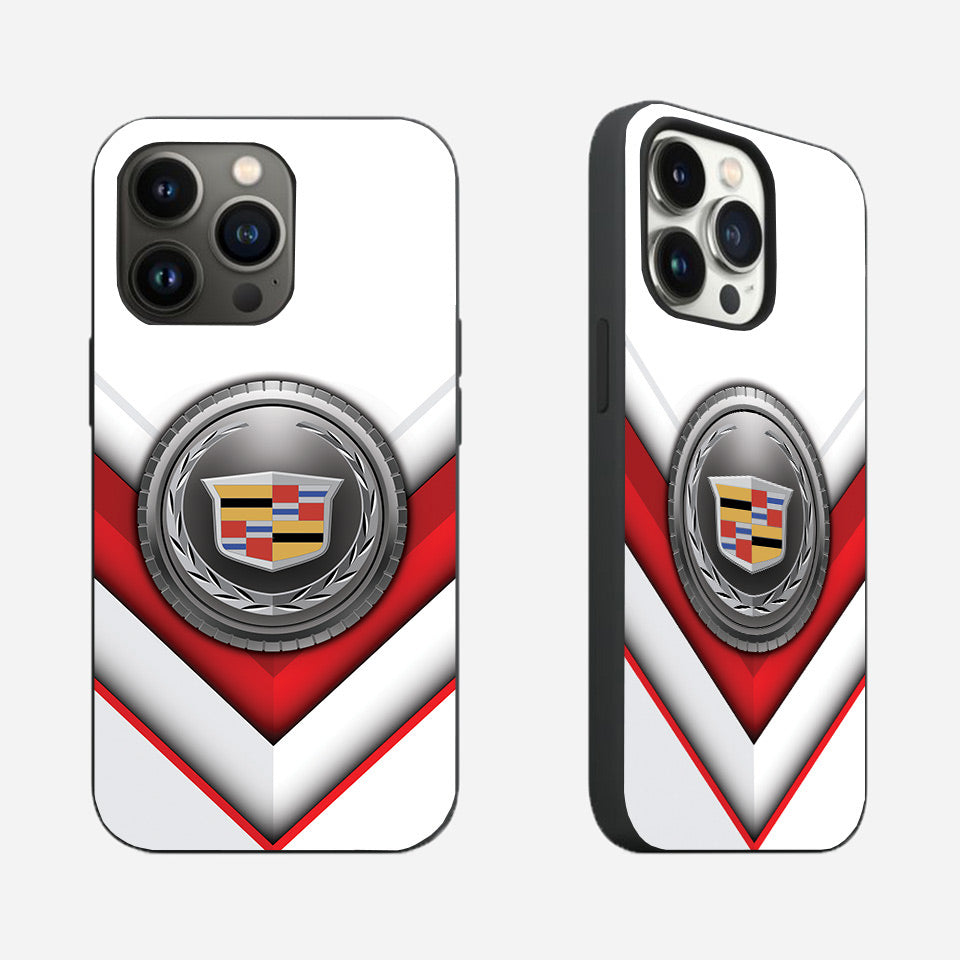 🚗 Cadillac iPhone Case – Premium Silicone Cover with UV Print