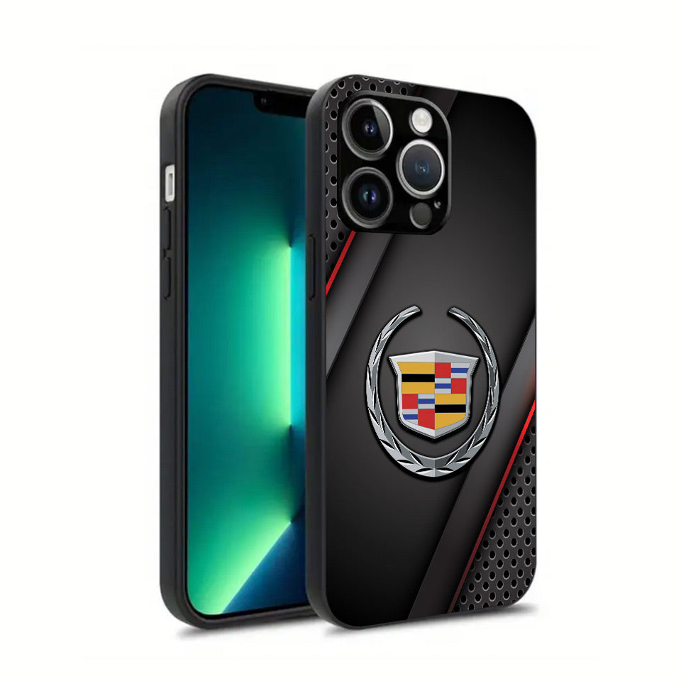 ⚡️ Cadillac Carbon Fiber iPhone Case – Lightweight, Durable & Sporty