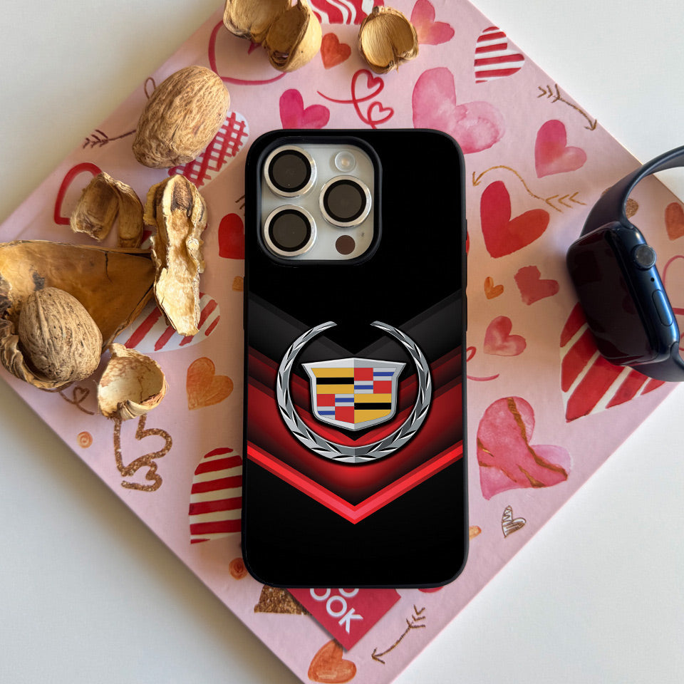 🎨 Cadillac Art Edition iPhone Case – Vivid UV Print & Silicone Protection