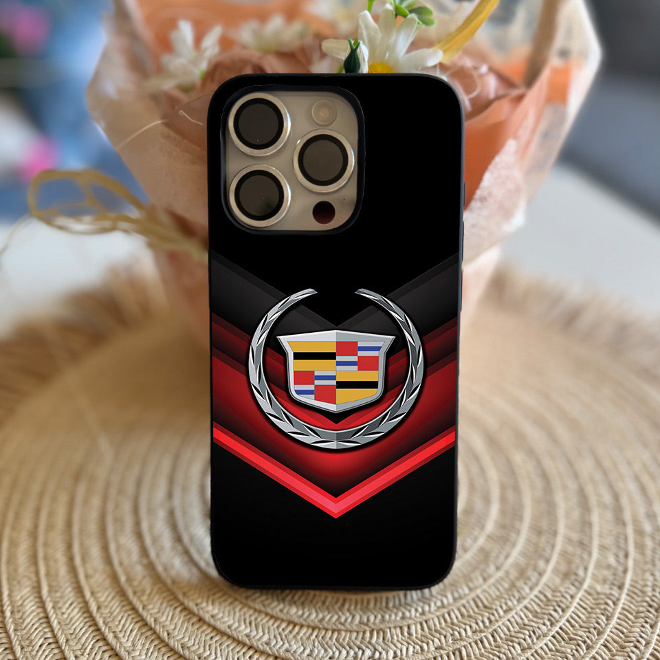 🎨 Cadillac Art Edition iPhone Case – Vivid UV Print & Silicone Protection