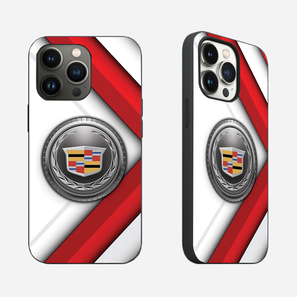 🏁 Cadillac-Inspired iPhone Case – Sleek, Shockproof & Stylish