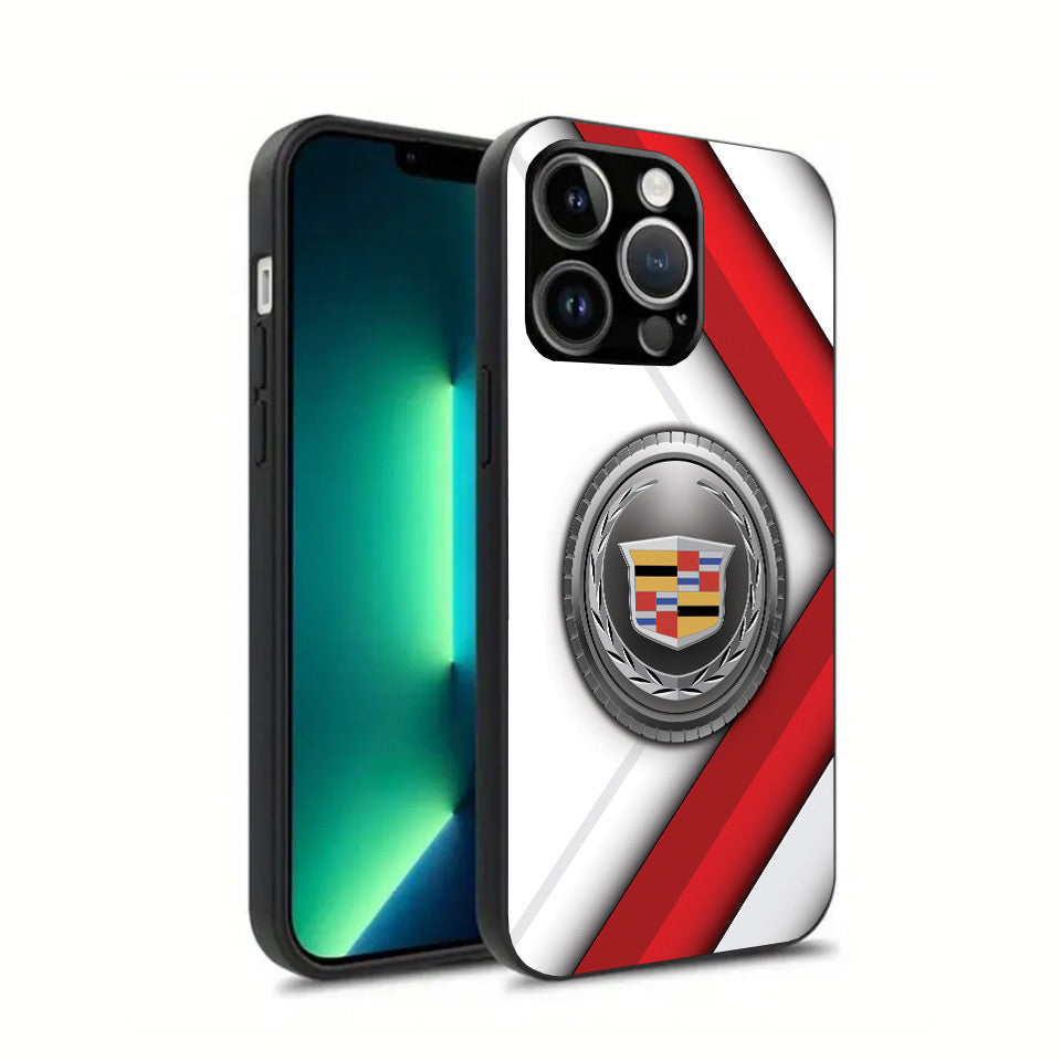 🏁 Cadillac-Inspired iPhone Case – Sleek, Shockproof & Stylish