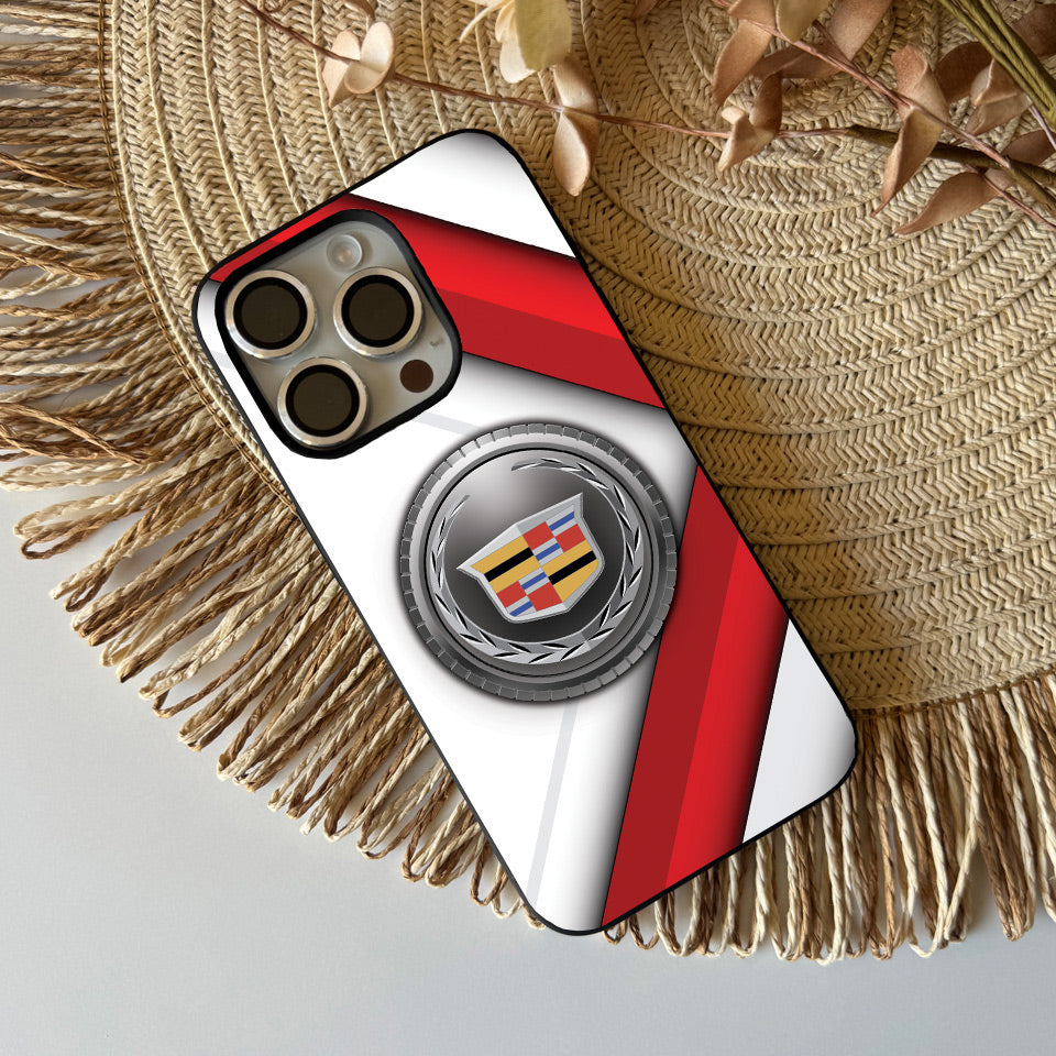 🏁 Cadillac-Inspired iPhone Case – Sleek, Shockproof & Stylish