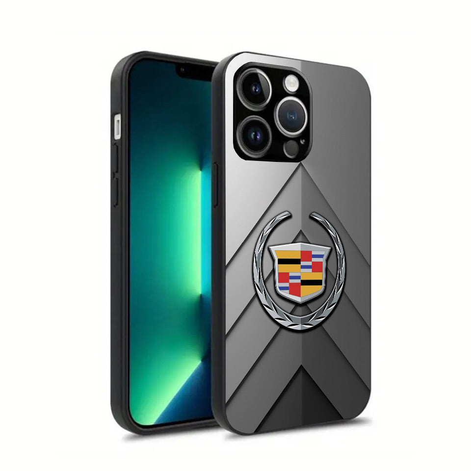 🔋 Cadillac Silicone iPhone Case – Lightweight & MagSafe Compatible