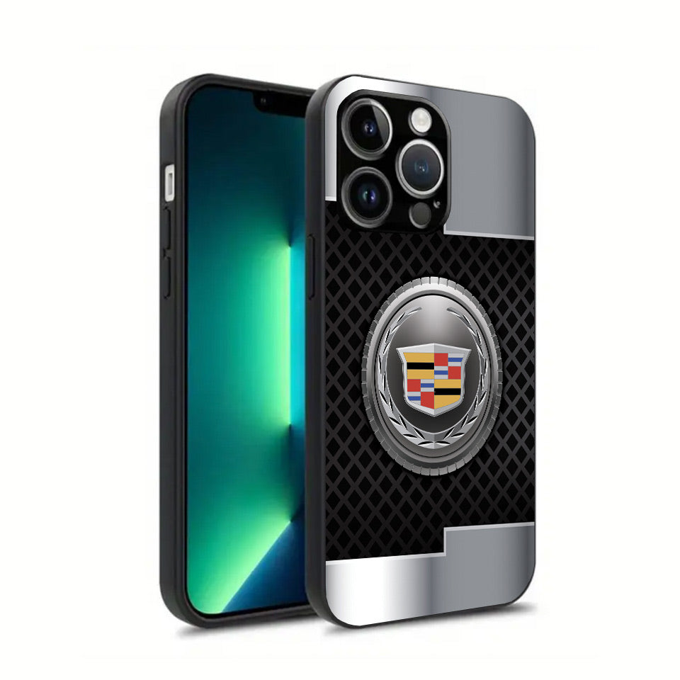 🔥 Luxury Cadillac iPhone Case – High-Quality Silicone & UV Print