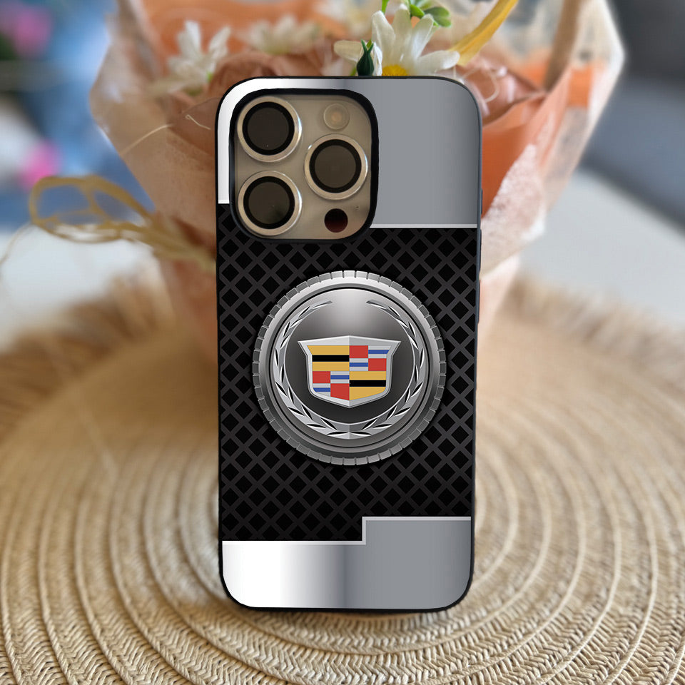 🔥 Luxury Cadillac iPhone Case – High-Quality Silicone & UV Print