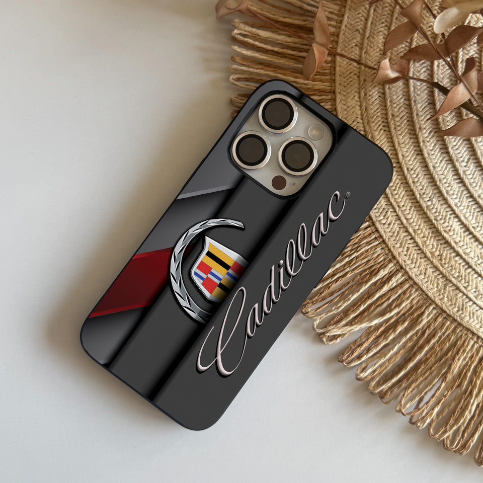 ⚡️ Cadillac-Inspired iPhone Case – High-Speed Design & Maximum Protection