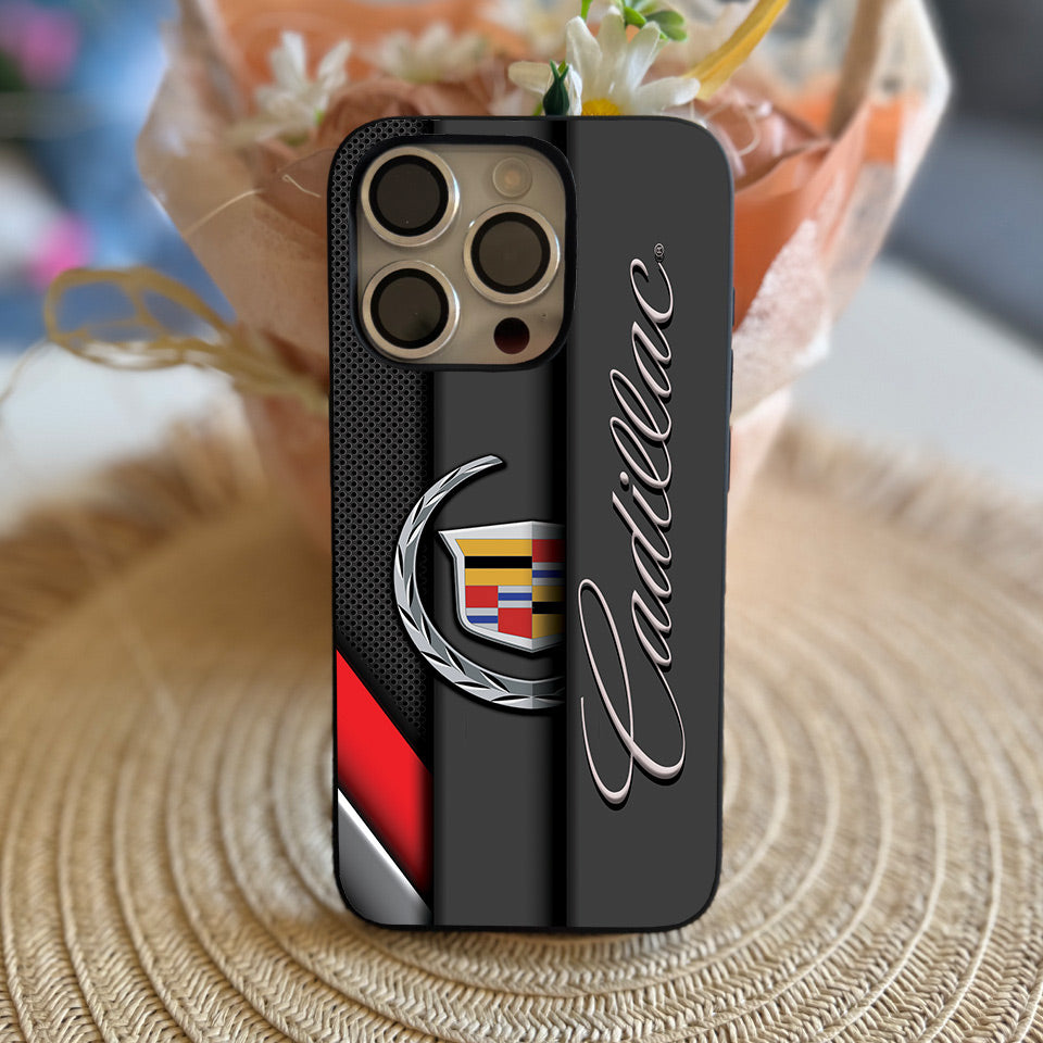 🔥 Premium Cadillac iPhone Cover – Motorsport Passion in Your Pocket