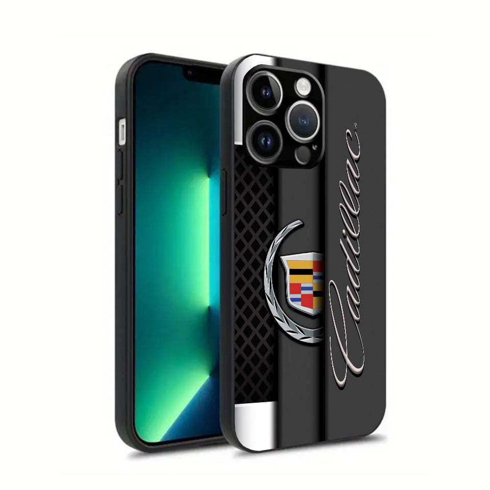 🏁 Cadillac-Inspired iPhone Case – Sleek, Shockproof & Stylish