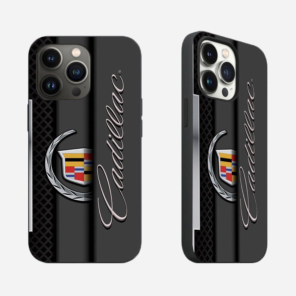 🔥 Luxury Cadillac iPhone Case – High-Quality Silicone & UV Print