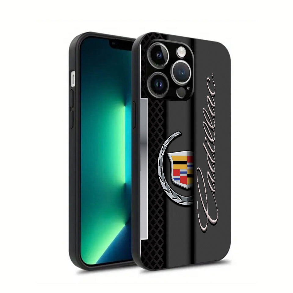 🔥 Luxury Cadillac iPhone Case – High-Quality Silicone & UV Print