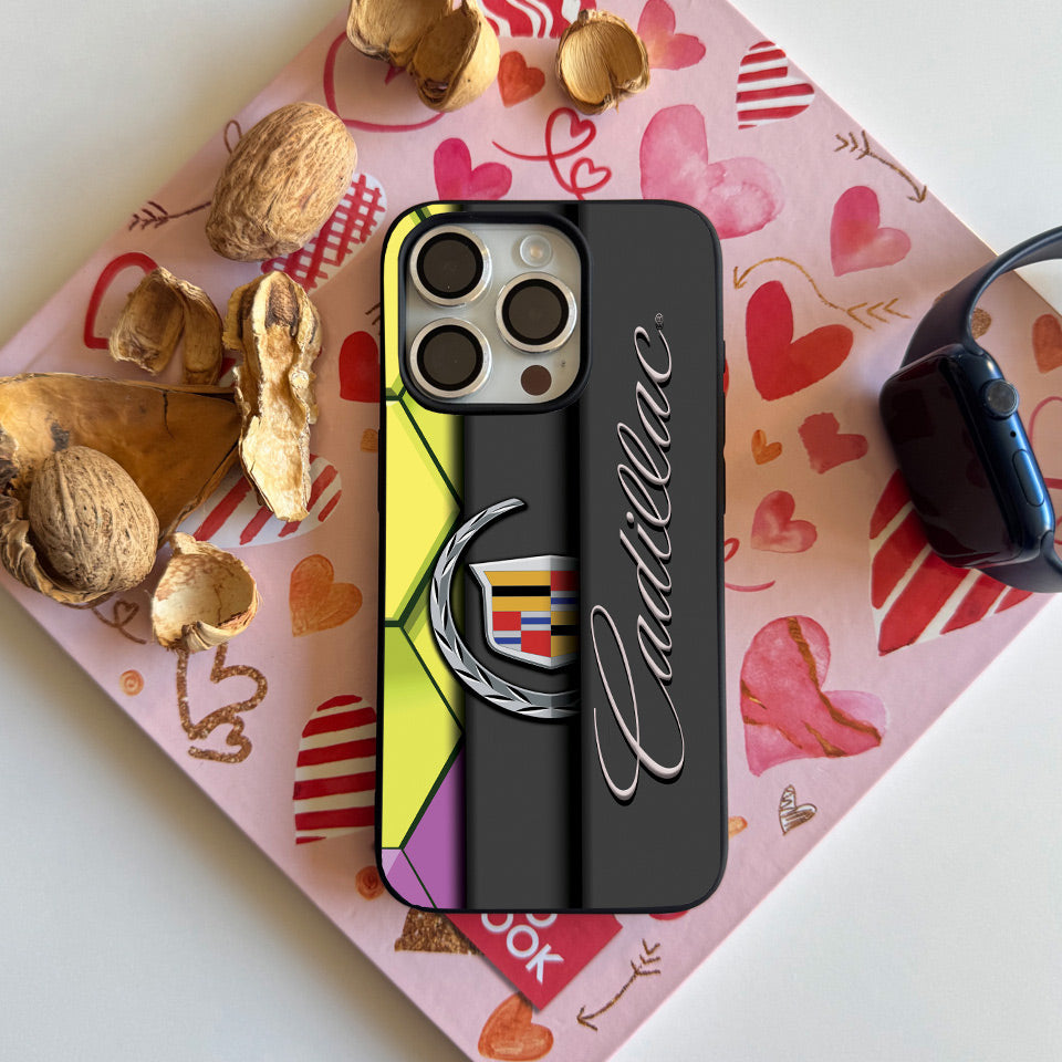 🏎 Cadillac Racing iPhone Case – Premium Silicone for Speed Lovers