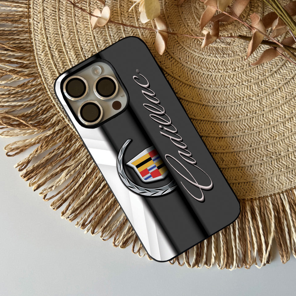 🚗 Cadillac Collector’s Edition iPhone Case – High-Quality Silicone Finish