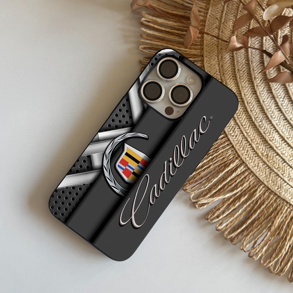 🏁 Cadillac Special Edition iPhone Cover – Lightweight, Scratch-Resistant