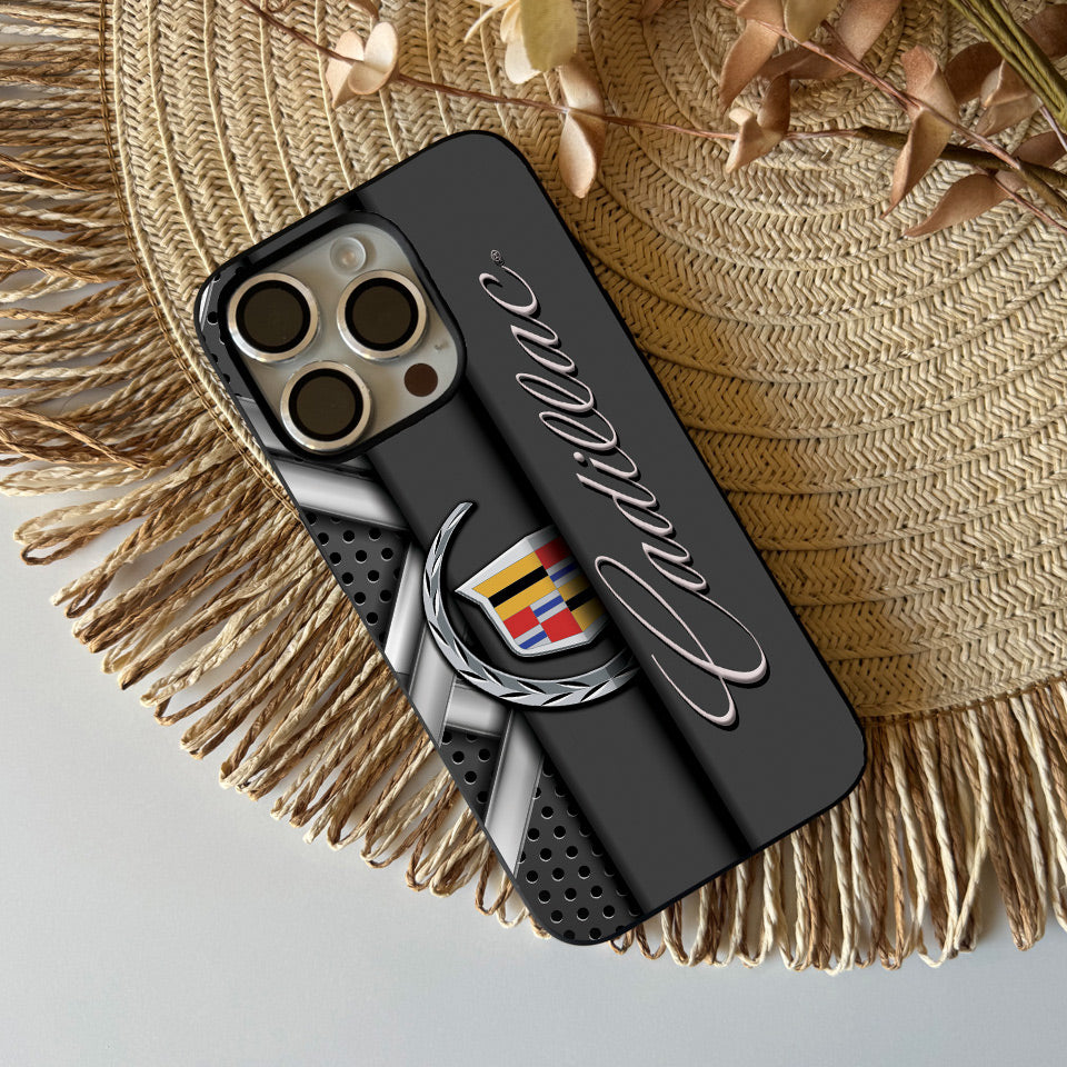 🏁 Cadillac Special Edition iPhone Cover – Lightweight, Scratch-Resistant