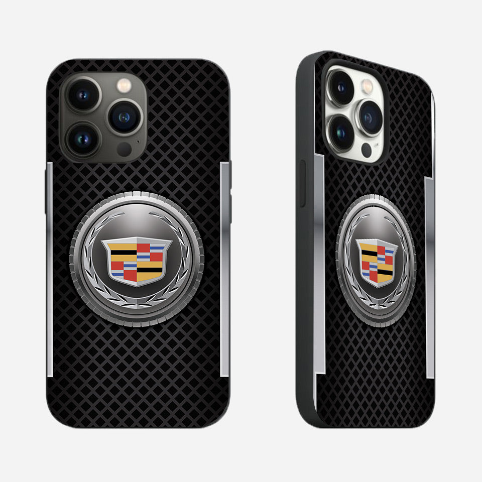 💥 Cadillac Silicone iPhone Case – Classic Design, Maximum Protection